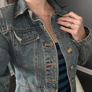 Harve Benard Denim Jean Jacket Size 8 (like a 6)
